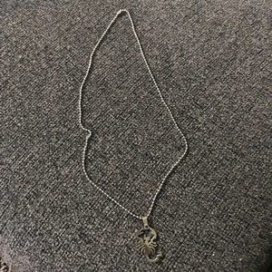 Necklace with Scorpion Charm